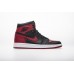 Cheap Air Jordan 1 High “Banned” 555088-001 Red Black
